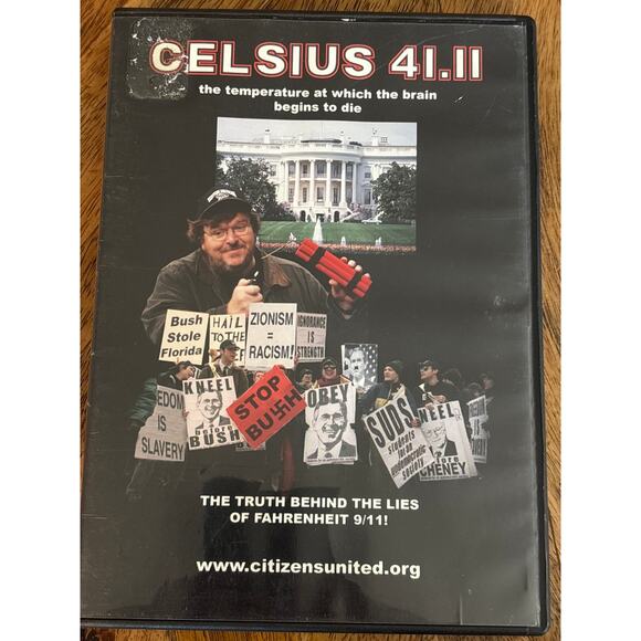 Celsius 41.11 (DVD, 2004) Citizens United - Counter To Fahrenheit 9/11 - Picture 1 of 3